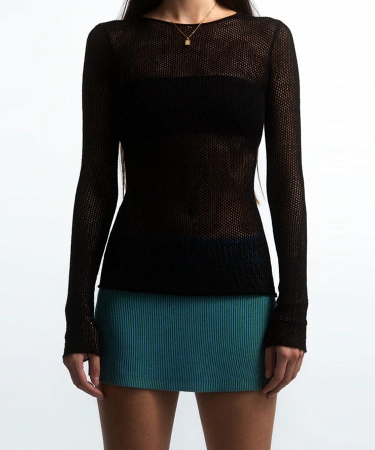 Olive Knitted Long Sleeve