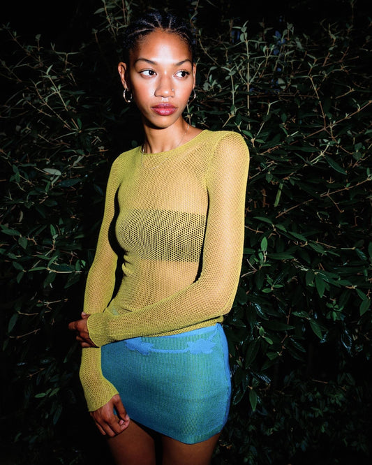 Olive Knitted Long Sleeve